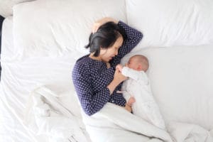 Diffuser Haarausfall nach einer Schwangerschaft
