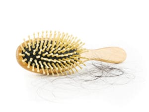 Haarausfall Bürste mit Naturhaaren